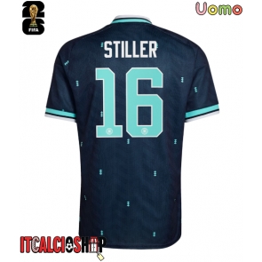 Germania Angelo Stiller #16 Seconda Maglia Mondiali 2026 Manica Corta